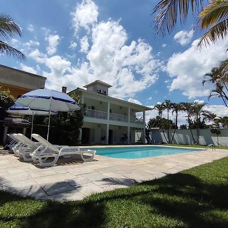 Casa Eventos E Temporada Com 4 Suites, Piscina, Churrasqueira, Wi-Fi, Ar Condicionado - Proximo Praia Mar Casado E Pernambuco - Guaruja - Dış mekan fotoğraf