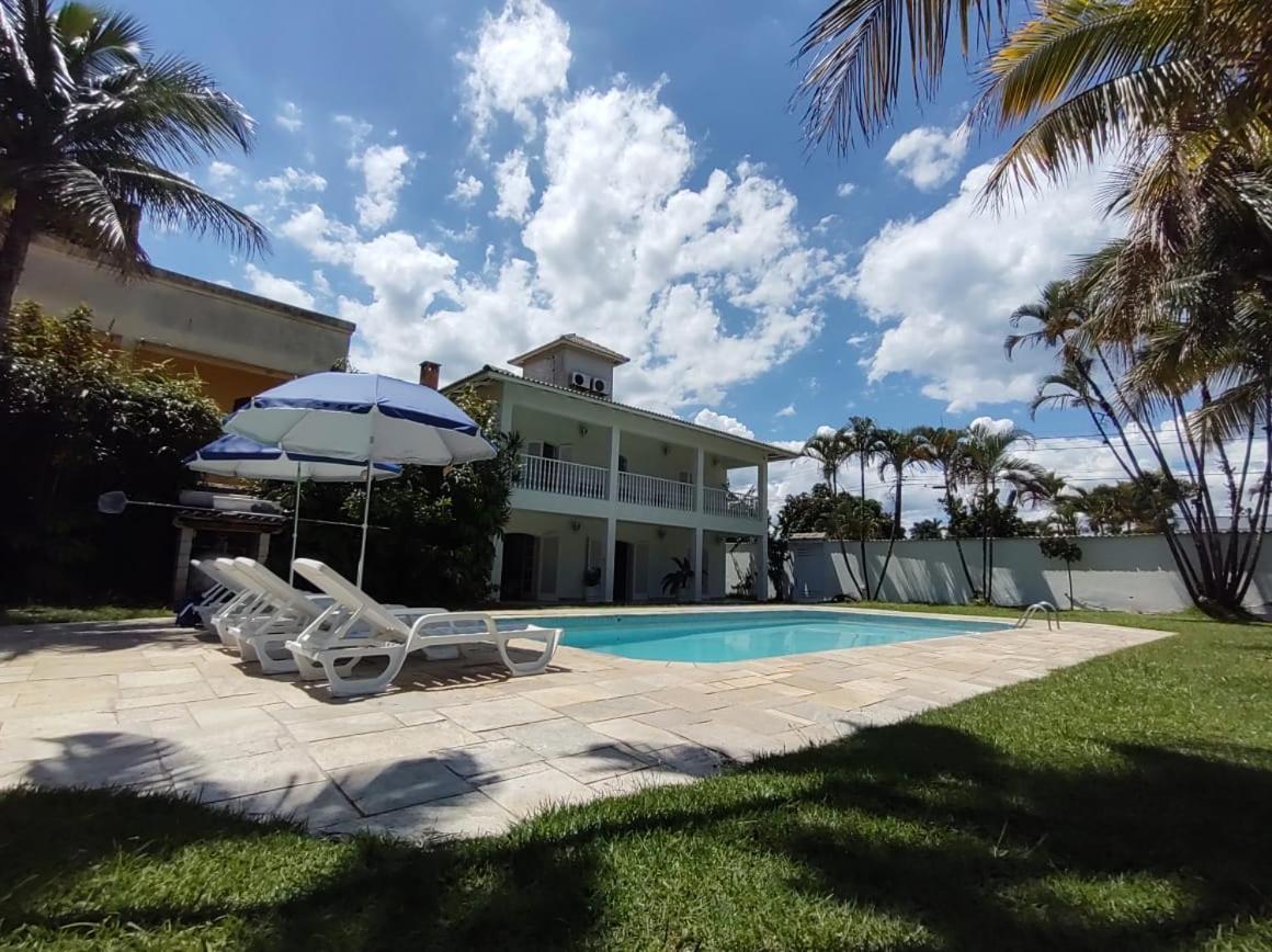 Casa Eventos E Temporada Com 4 Suites, Piscina, Churrasqueira, Wi-Fi, Ar Condicionado - Proximo Praia Mar Casado E Pernambuco - Guaruja - Dış mekan fotoğraf